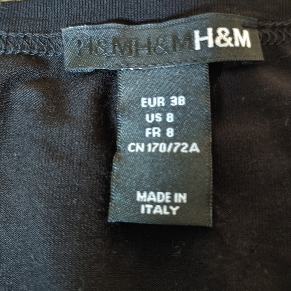 H&M color block mini size 8 dress - Picture 6 of 6